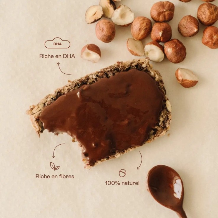 Crazy nut Pâte à tartiner DHA (220g)