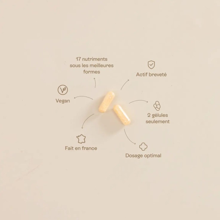 Post essentials Complément alimentaire Multi-vitamines post partum