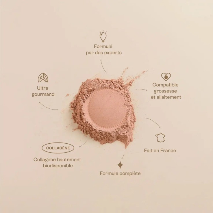 Mamaload Poudre Collagène goût cacao