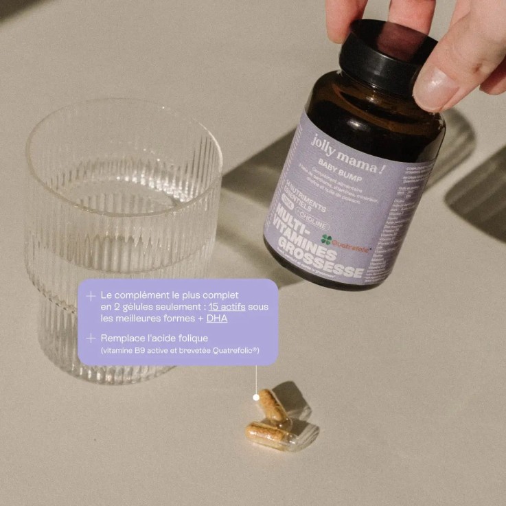 Baby Bump Complément alimentaire Multivitamines Prénatal