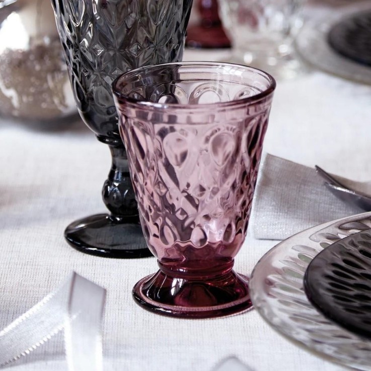 Gobelet Lyonnais 20 cl Améthyste (lot de 6) en verre