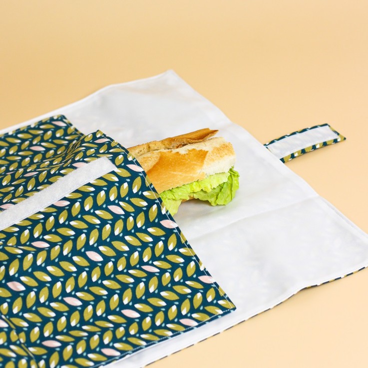 Emballage sandwich réutilisable