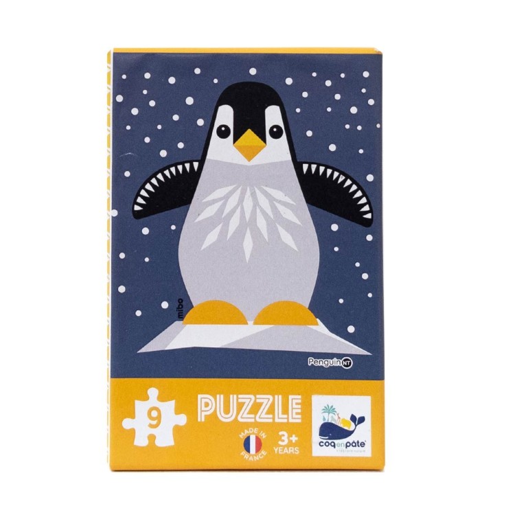 Puzzle enfant 9 pièces Pingouin
