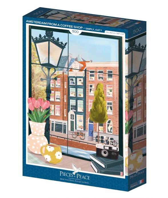 Puzzle 500 pièces Amsterdam...