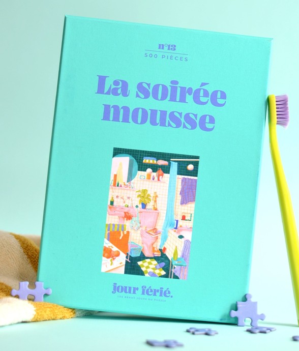 Puzzle 500 pièces La soirée...