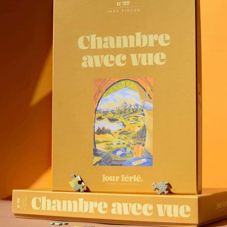 Puzzle 1000 pièces Chambre avec vue