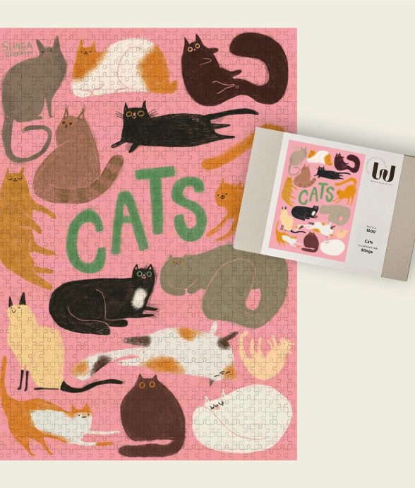 Puzzle 1000 pièces Cats