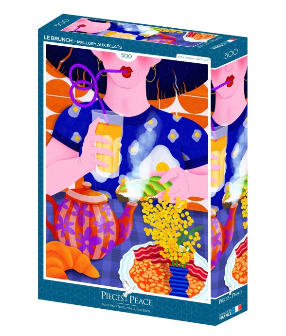 Puzzle 500 pièces Brunch