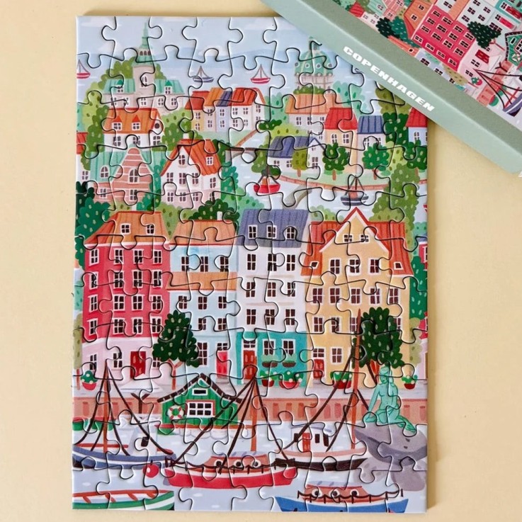 Mini puzzle 99 pièces Copenhagen