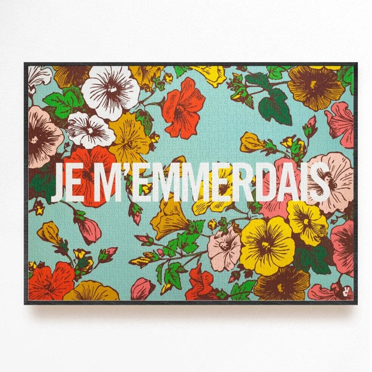 Puzzle 1000 pièces Je m'emmerdais