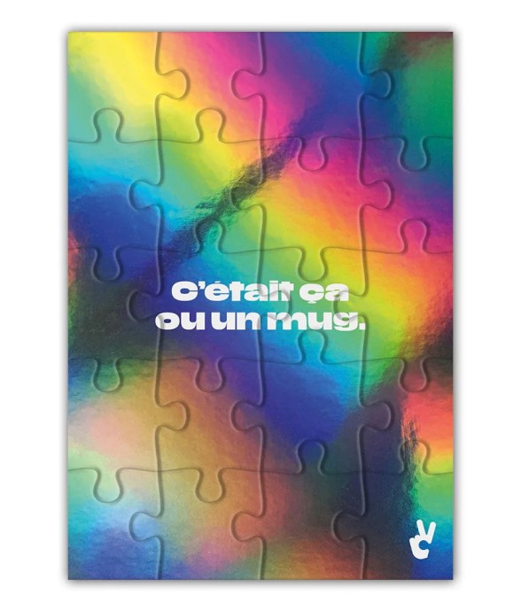 Mini puzzle 20 pièces Merci