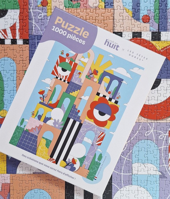 Puzzle 1000 pièces Lundi en...