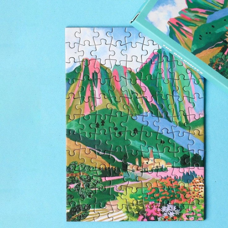 Mini puzzle 99 pièces Dolomites
