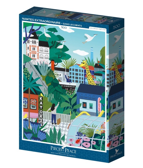 Puzzle 500 pièces Nantes...
