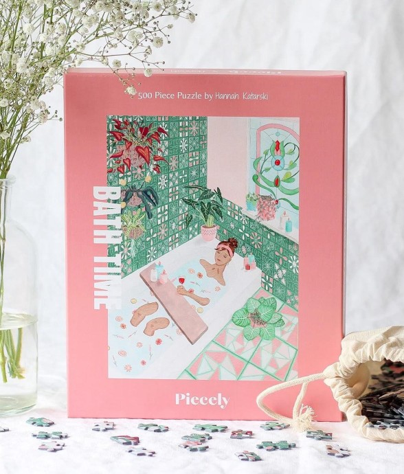 Puzzle 500 pièces Bath time