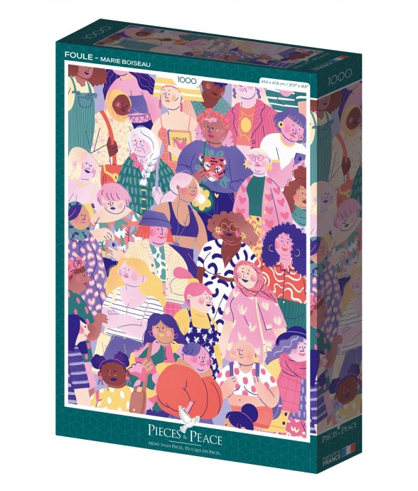 Puzzle 1000 pièces Foule