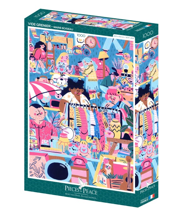 Puzzle 1000 pièces Vide...