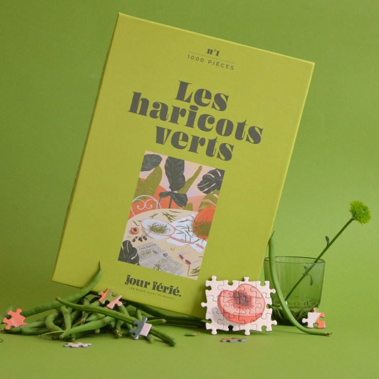 Puzzle 1000 pièces Les haricots verts