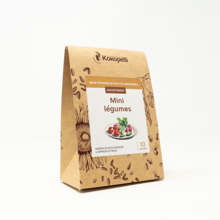 Assortiment de graines Mini légumes