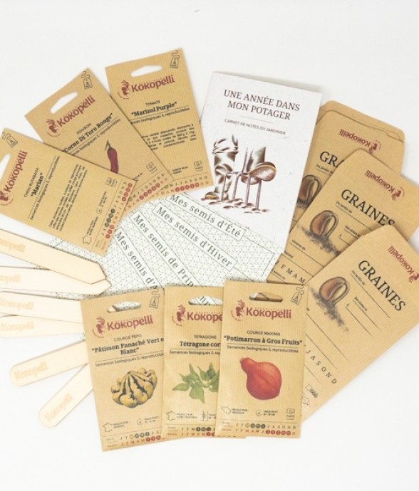 Coffret de graines bio Des...