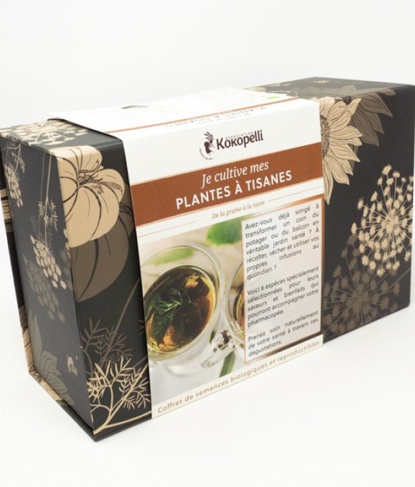 Coffret de graines bio Mes...
