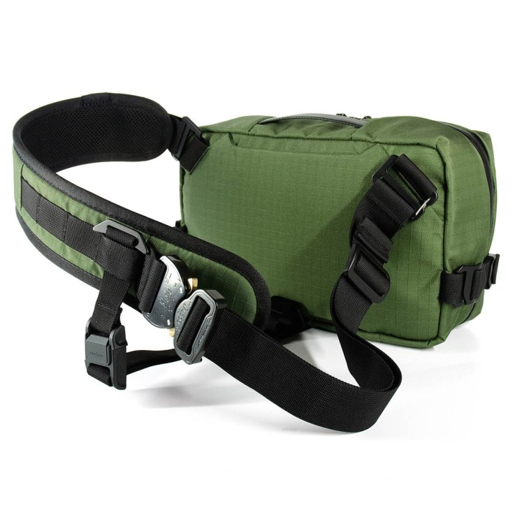 Sacoche Kernel Vert Forêt Matière upcyclée