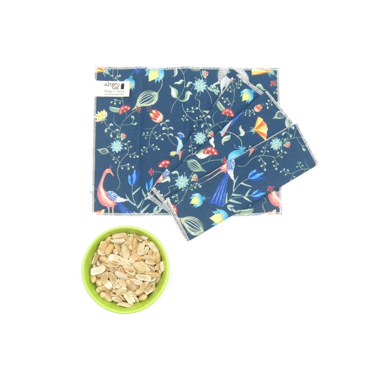 Petites serviettes en Coton Bio x 4
