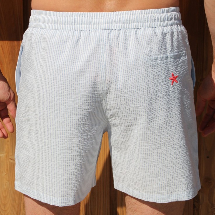Short de bain - L'Etoilé Seersucker