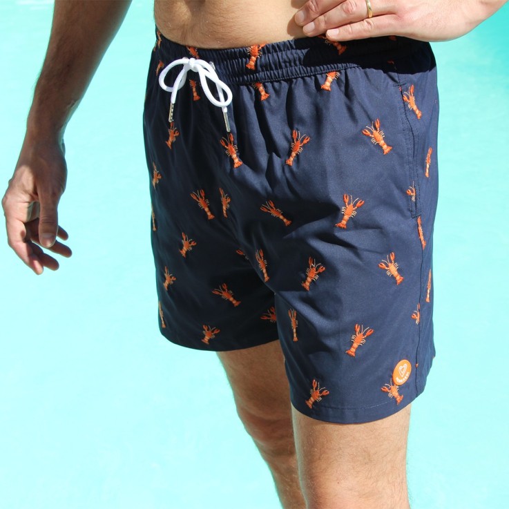 Short de bain - L'Immergé Brodé