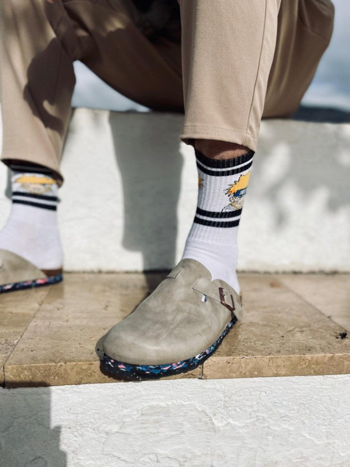 Sandales London Mist Matière recyclée