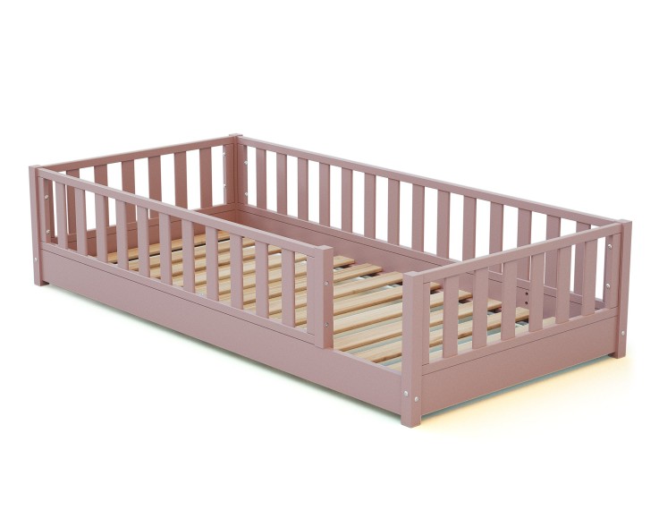 Lit au sol enfant en bois SONHO