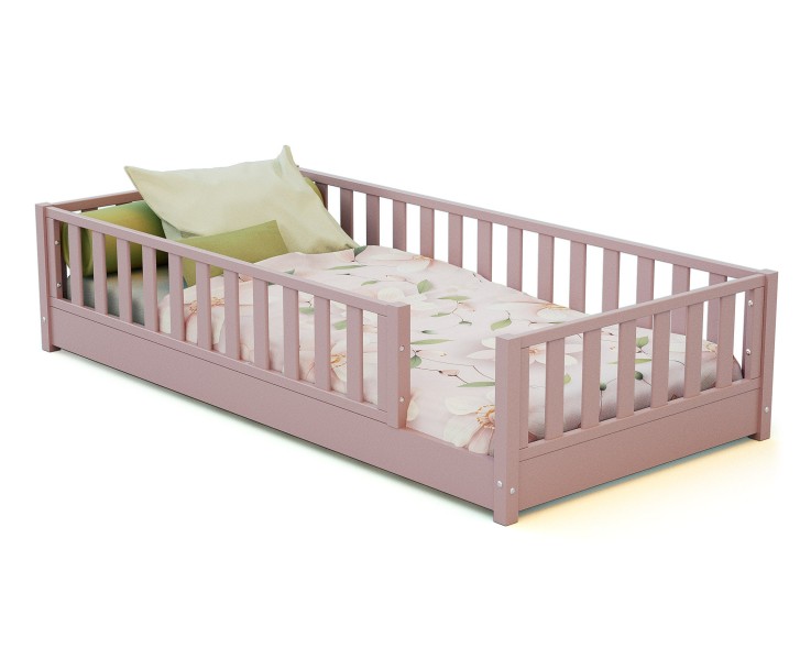 Lit au sol enfant en bois SONHO
