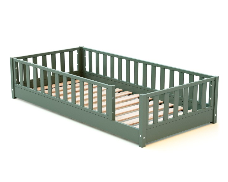 Lit au sol enfant en bois SONHO