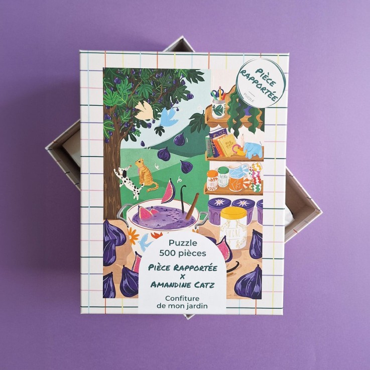 Puzzle 500 pièces Confiture de mon jardin