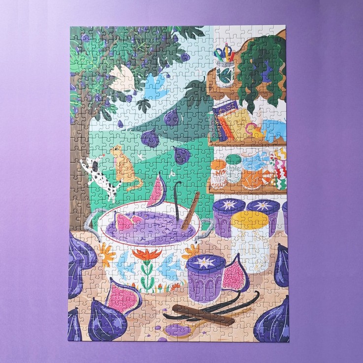 Puzzle 500 pièces Confiture de mon jardin