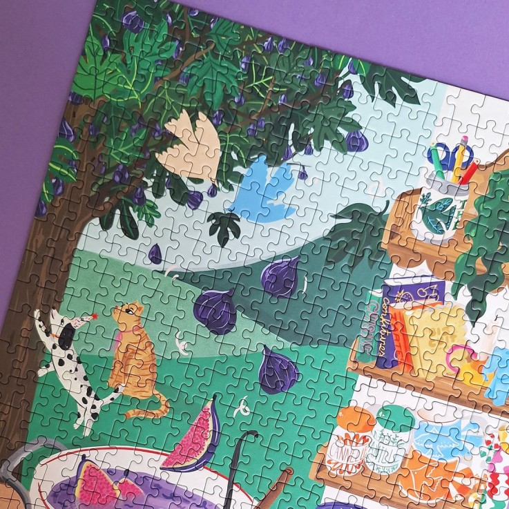 Puzzle 500 pièces Confiture de mon jardin