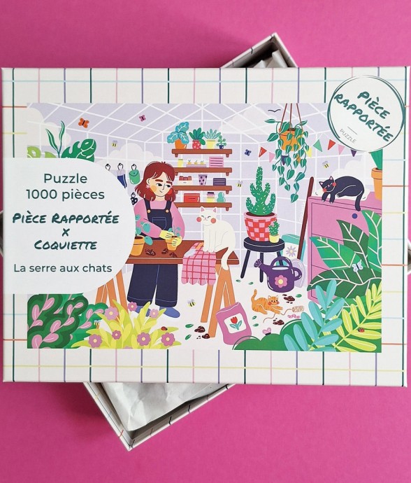 Puzzle 1000 pièces La serre...