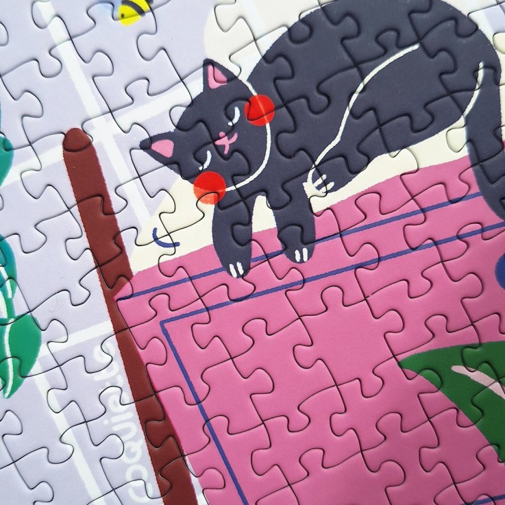 Puzzle 1000 pièces La serre aux chats