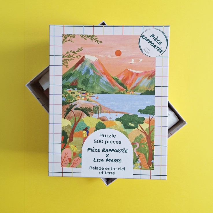 Puzzle 500 pièces Balade entre ciel et terre