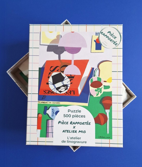 Puzzle 500 pièces L'atelier...