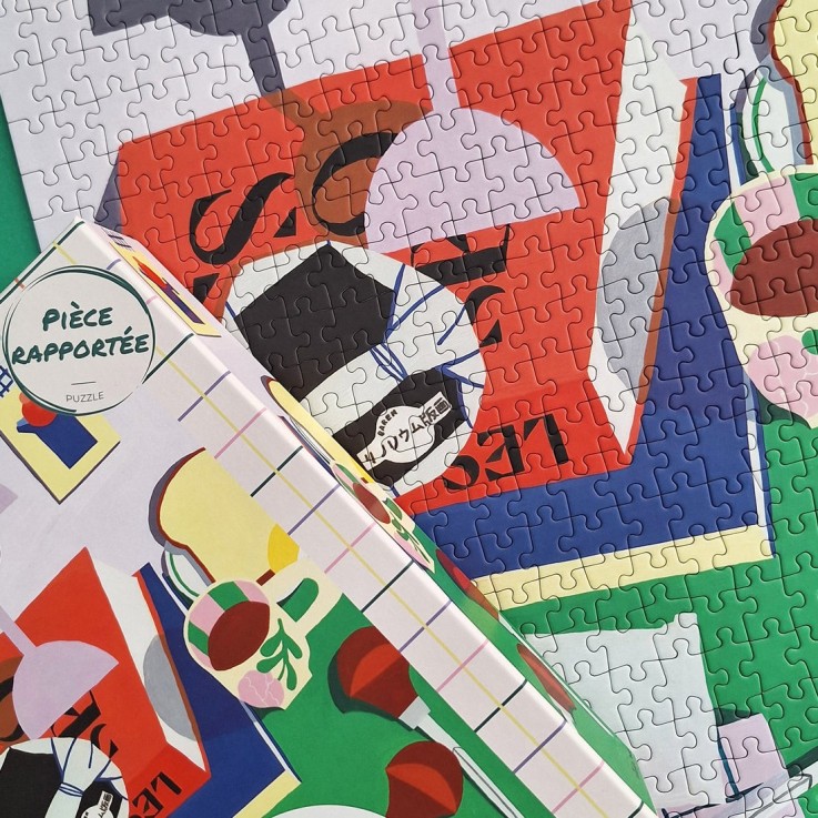 Puzzle 500 pièces L'atelier de linogravure