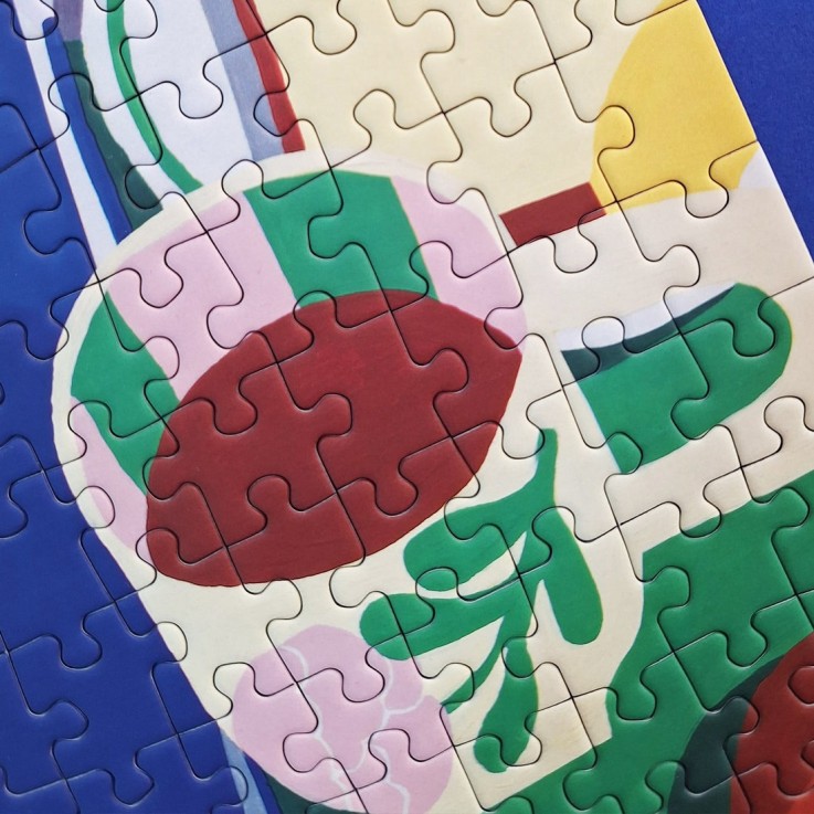 Puzzle 500 pièces L'atelier de linogravure