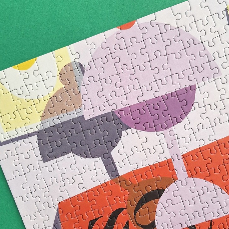 Puzzle 500 pièces L'atelier de linogravure
