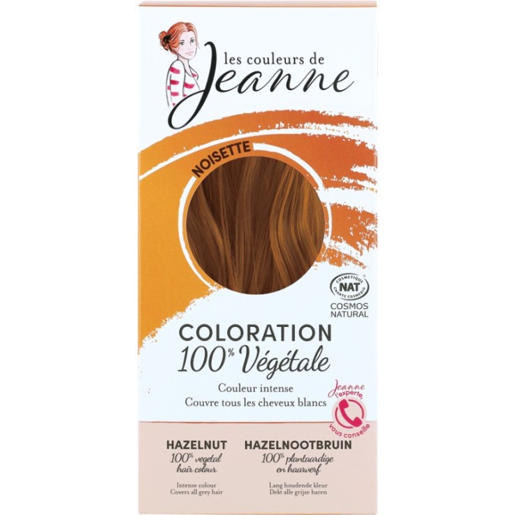 Coloration 100% Végétale - Noisette