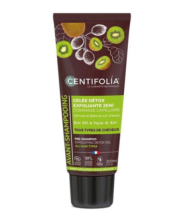 Avant-shampoing gelée détox...