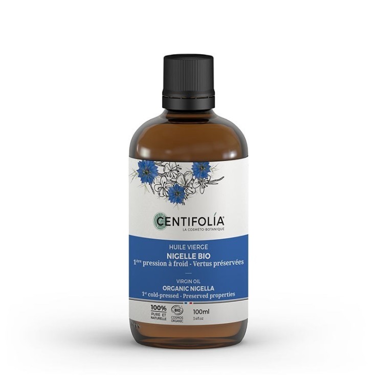 Huile végétale vierge de nigelle (100ml) Bio