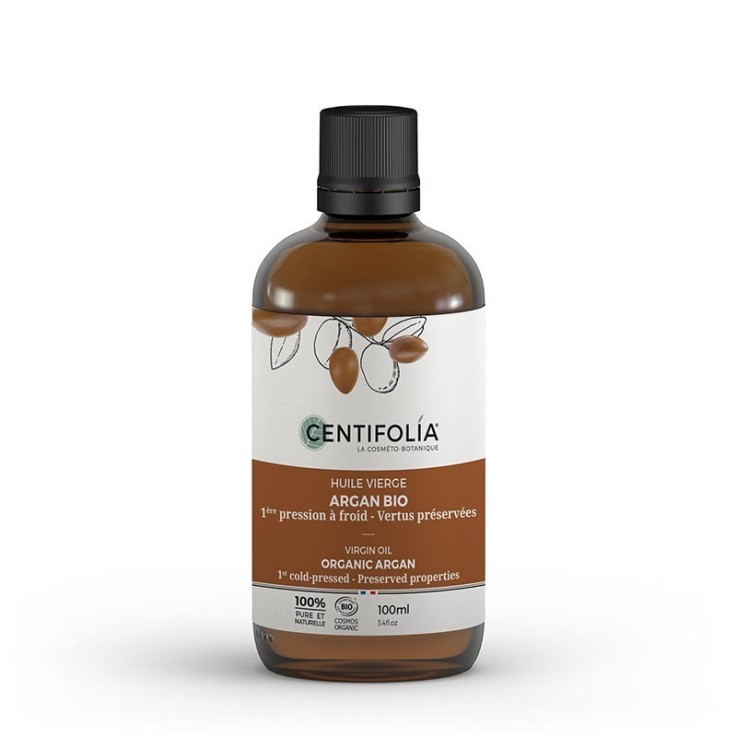 Huile végétale vierge d'argan (100ml) Bio