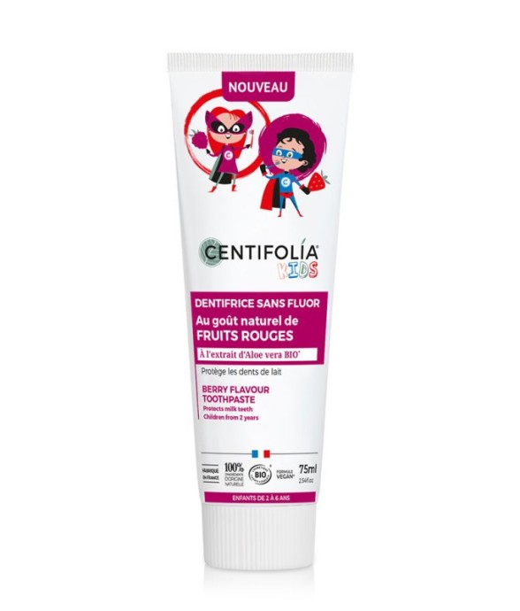 Dentifrice sans fluor...