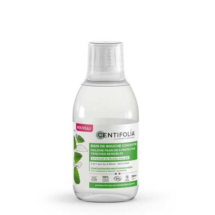 Bain de bouche concentré 2en1 (250ml) Bio
