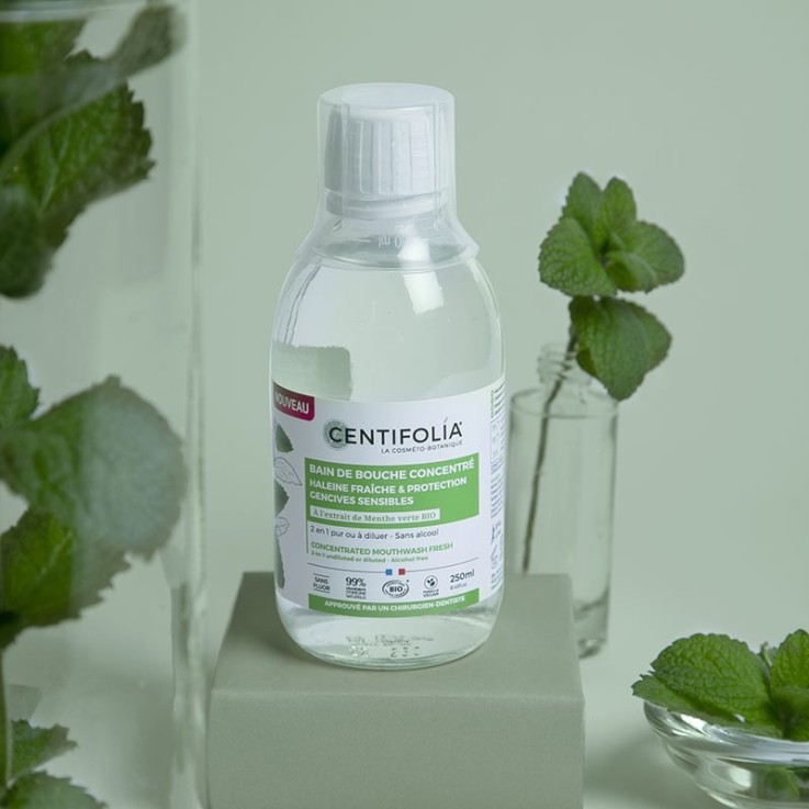 Bain de bouche concentré 2en1 (250ml) Bio
